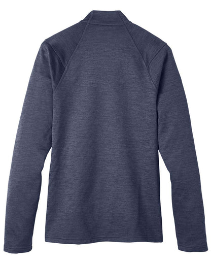 North End Men's Flux 2.0 Full-Zip Jacket NE712 #color_Classic Navy Heather/ Carbon