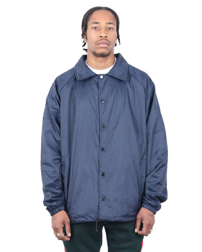 Shaka Wear Unisex Coaches Jacket SHCJ #colormdl_Navy