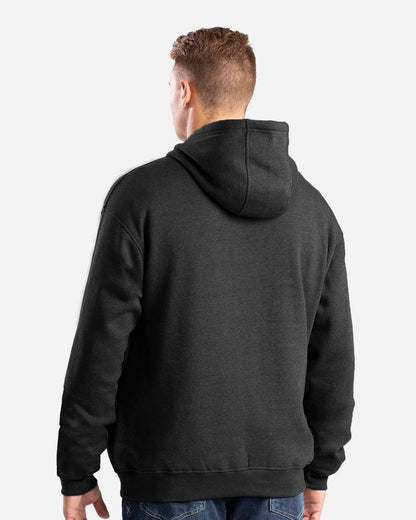 Berne Apparel Men's Heritage Zip Pocket Hooded Sweatshirt SP418 #colormdl_Black