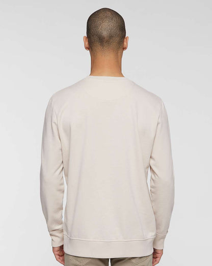 LAT Unisex Vintage Wash Fleece Crewneck Sweatshirt 6935 #colormdl_Washed Natural