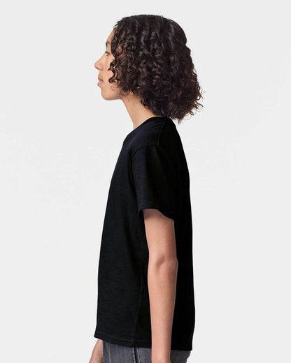 American Apparel Youth Fine Jersey Tee 2001Y #colormdl_Black