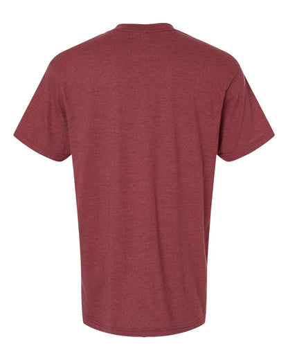 American Apparel Unisex CVC Tee 2001CVC #color_Heather Burgundy