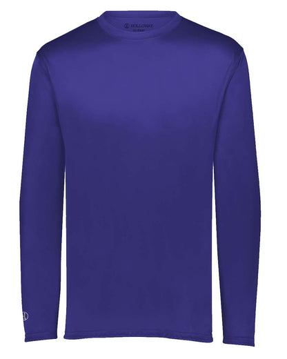 Holloway Men's Momentum Long Sleeve T-Shirt 222822 #color_Purple