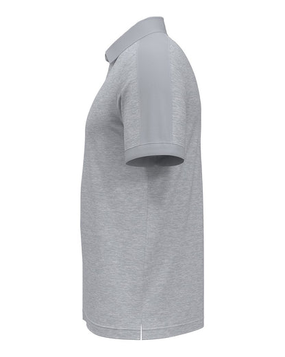 Under Armour Men's Trophy Level Polo 1376907 #color_Mod Grey/ White