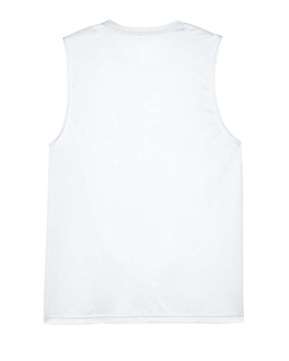 Team 365 Men's Zone Performance Muscle T-Shirt TT11M #color_White