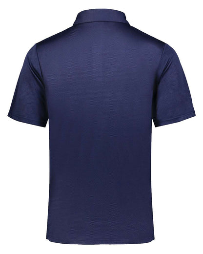 Holloway Men's Dry-Excel™ Prism Bold Polo 222576 #color_Navy/ Gold