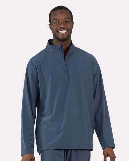 Boxercraft Quarter-Zip Stretch Pullover BM5206 #colormdl_Castlerock