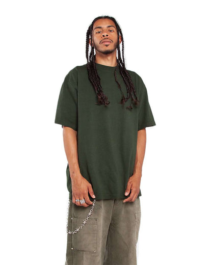 Shaka Wear Unisex Garment-Dyed T-Shirt SHGD #colormdl_Moss