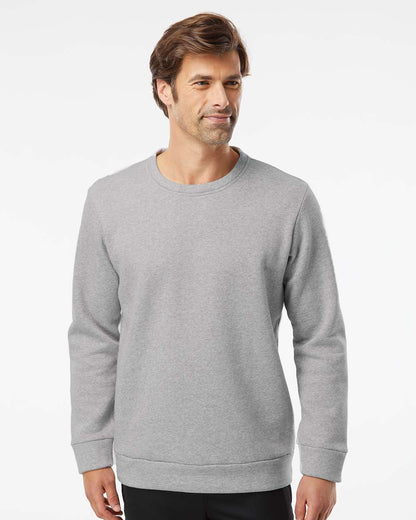 Adidas Unisex Fleece Crewneck Sweatshirt A434 #colormdl_Grey Heather