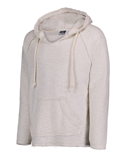 MV Sport Unisex Bonfire Baja Terry Hooded Sweatshirt 17118 #color_Oatmeal