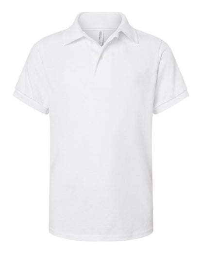 JERZEES Youth Dri-Power® Polo 437K #color_White