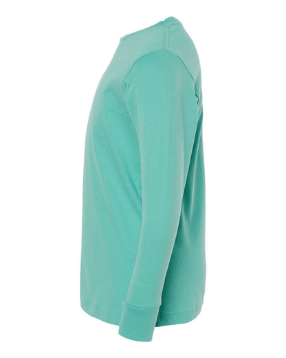 LAT Youth Fine Jersey Long Sleeve Tee 6201 #color_Saltwater