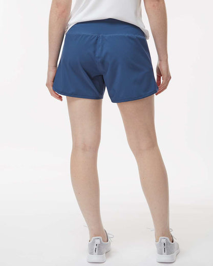 Boxercraft Women's Stretch Woven Lined Shorts BW6103 #colormdl_Indigo