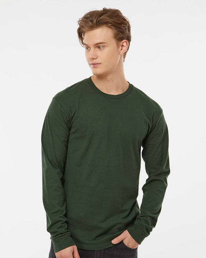 Tultex Heavyweight Jersey Long Sleeve T-Shirt 291 #colormdl_Hunter Green