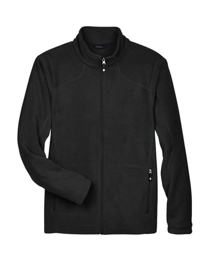North End Men's Voyage Fleece Jacket 88172 #color_Black