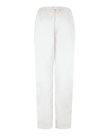 Red Kap Women's Extended Sizes Poplin Pants PP73EXT #color_White - Unhemmed