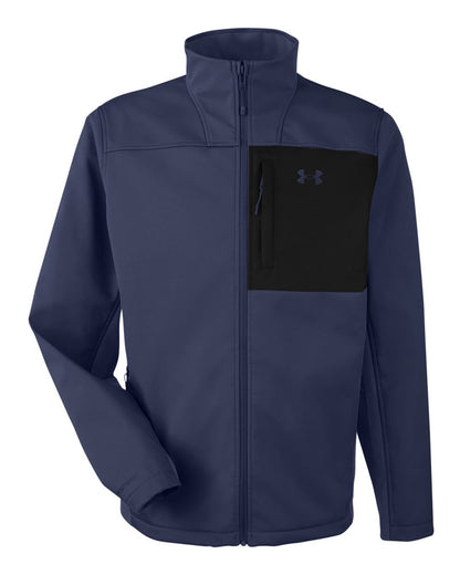 Under Armour Men's ColdGear® Infrared Shield 2.0 Jacket 1371586 #color_Midnight Navy/ Midnight Navy