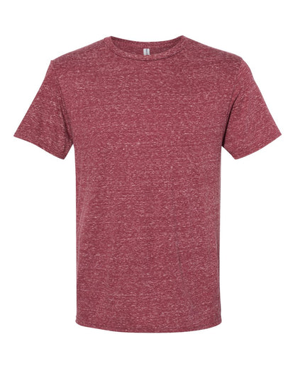 JERZEES Unisex Snow Heather Jersey T-Shirt 88MR #color_Maroon