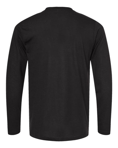 Tultex Poly-Rich Long Sleeve T-Shirt 242 #color_Black