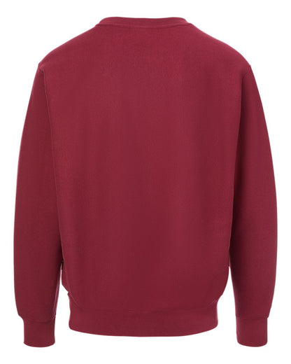 MV Sport Unisex Pro-Weave® Crewneck Sweatshirt 496 #color_Garnet