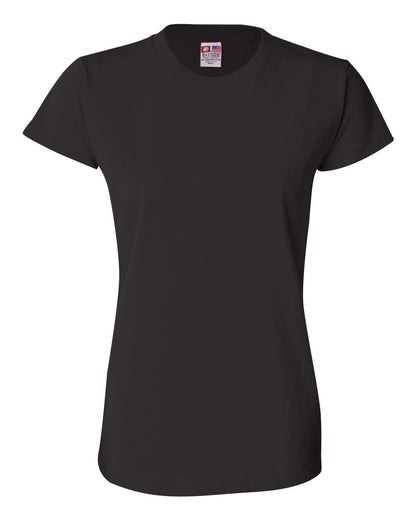 Bayside Women's USA-Made T-Shirt 3325 #color_Black