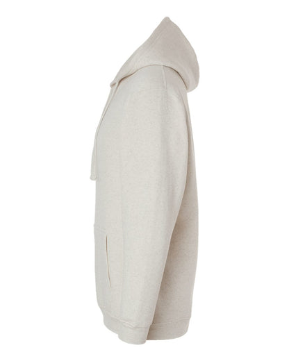 LAT Unisex Elevated Fleece Hoodie Sweatshirt 6926 #color_Natural Heather
