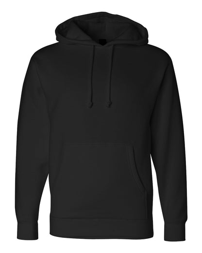 Independent Trading Co. Unisex Heavyweight Hooded Sweatshirt IND4000 #color_Black