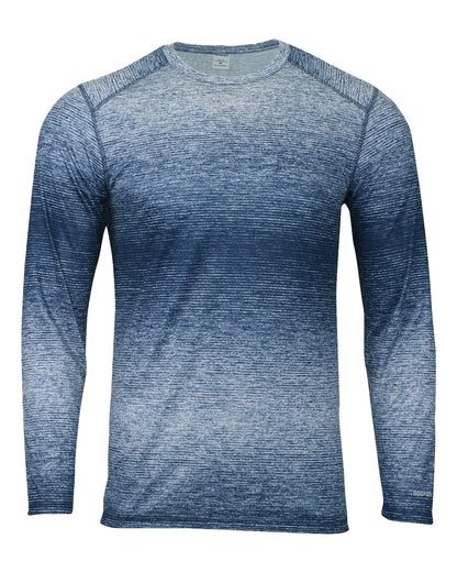 Paragon Men's Mirage Performance Long Sleeve T-Shirt 234 #color_Navy