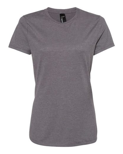 Hanes Women's Perfect-T T-Shirt SL04 #color_Charcoal Heather