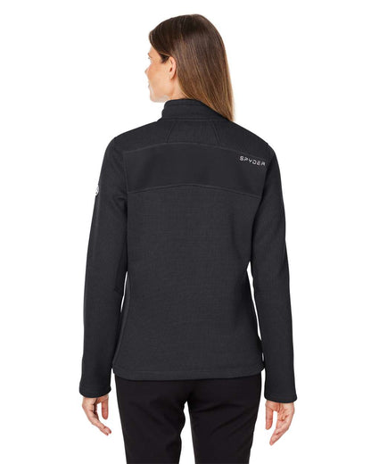 Spyder Women's Constant Canyon Full-Zip Sweater S17937 #colormdl_Black