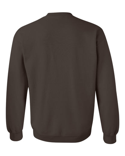 Gildan Unisex Heavy Blend™ Crewneck Sweatshirt 18000 #color_Dark Chocolate
