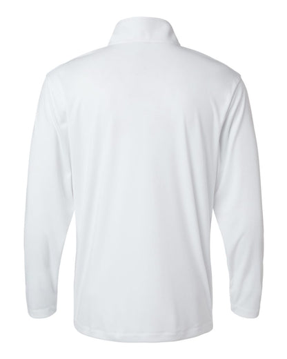 AllPro Men's Pro-Lock Performance Quarter-Zip Pullover 41870 #color_White