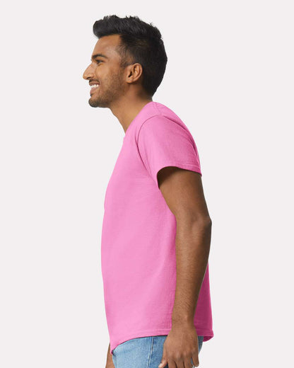 Gildan Unisex Ultra Cotton® T-Shirt 2000 #colormdl_Azalea