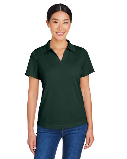 CORE365 Women's Market Snag Protect Mesh Polo CE104W #colormdl_Forest
