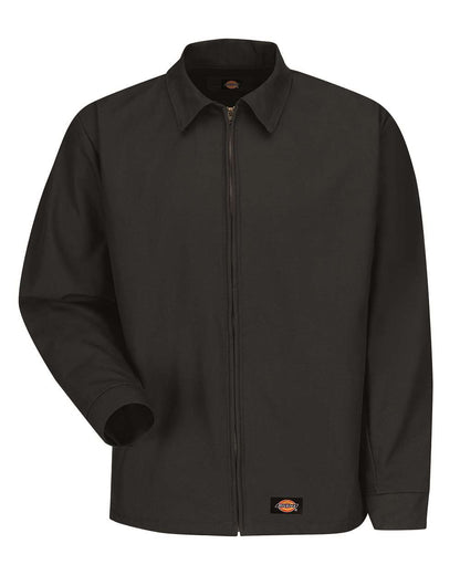 Dickies Men's Tall Work Jacket WJ40T #color_Black