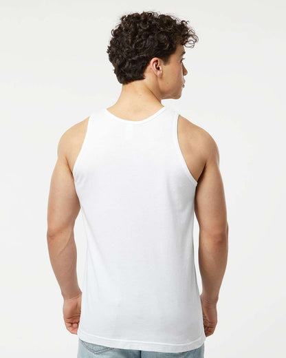 Tultex Fine Jersey Tank Top S105 #colormdl_White