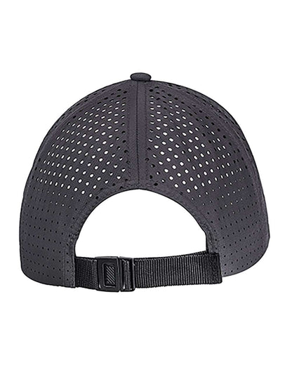 Big Accessories Performance Perforated Cap BA537 #color_Charcoal