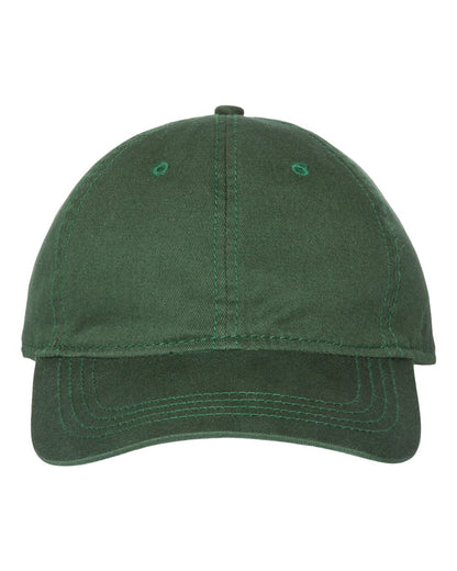 CAP AMERICA Relaxed Golf Dad Hat i1002 #color_Forest Green