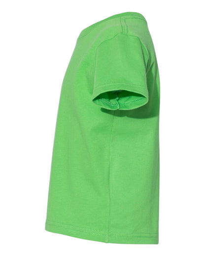 Rabbit Skins Toddler Fine Jersey Tee 3321 #color_Apple