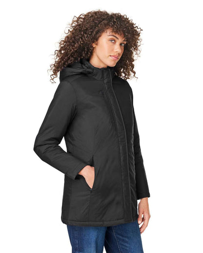CORE365 Women's Inspire 3-in-1 Jacket with Insulated Liner CE725W #colormdl_Black/ Carbon