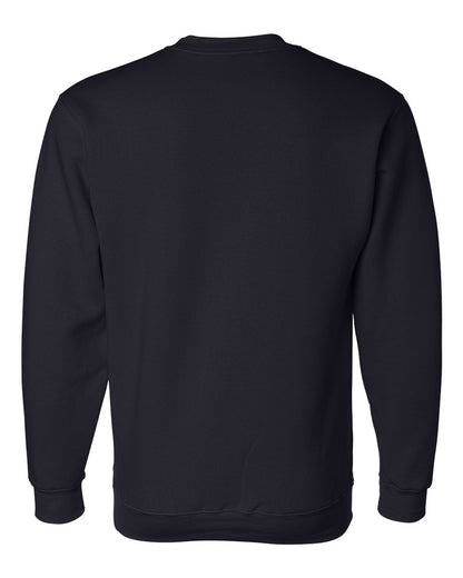 Bayside USA-Made Crewneck Sweatshirt 1102 #color_Navy