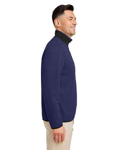 vineyard vines Men's Mountain Sweaterfleece Quarter-Zip Pullover K004694 #colormdl_Nautical Navy