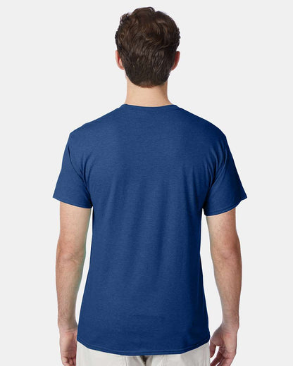 Hanes Perfect-T Triblend T-Shirt 42TB #colormdl_Regal Navy Heather