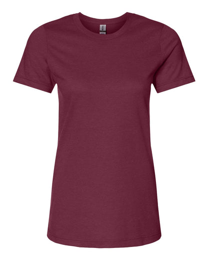 Gildan Softstyle® Women's CVC T-Shirt 67000L #color_Maroon Mist