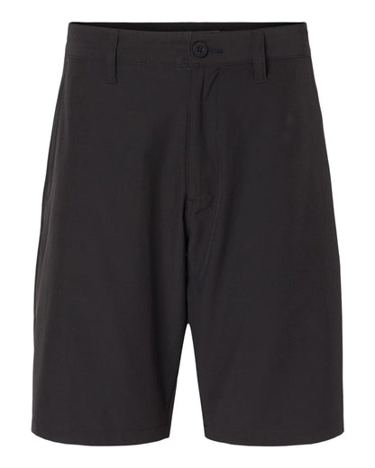 Burnside Hybrid Stretch Shorts 9820 #color_Black