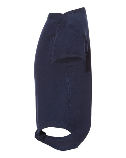 Rabbit Skins Infant Baby Rib Bodysuit 4400 #color_Navy