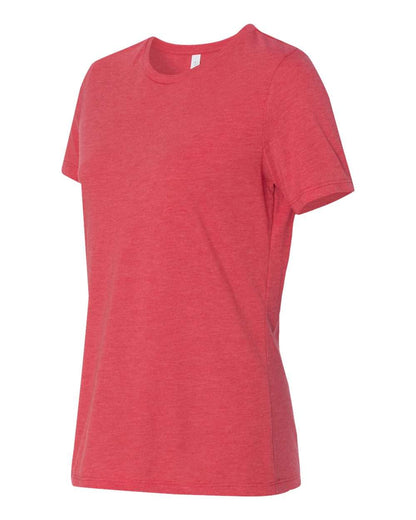 BELLA + CANVAS Women’s Relaxed Fit Triblend Tee 6413 #color_Red Triblend