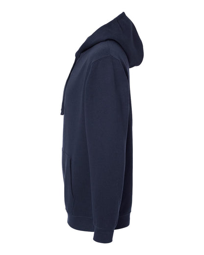 LAT Unisex Elevated Fleece Hoodie Sweatshirt 6926 #color_Navy
