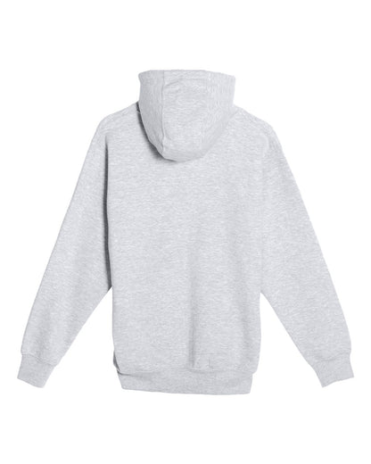 Lane Seven Unisex Premium Full-Zip Hooded Sweatshirt LS14003 #color_Heather Grey