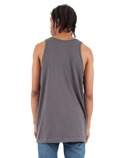 Shaka Wear Unisex Active Tank SHTANK #colormdl_Dark Grey